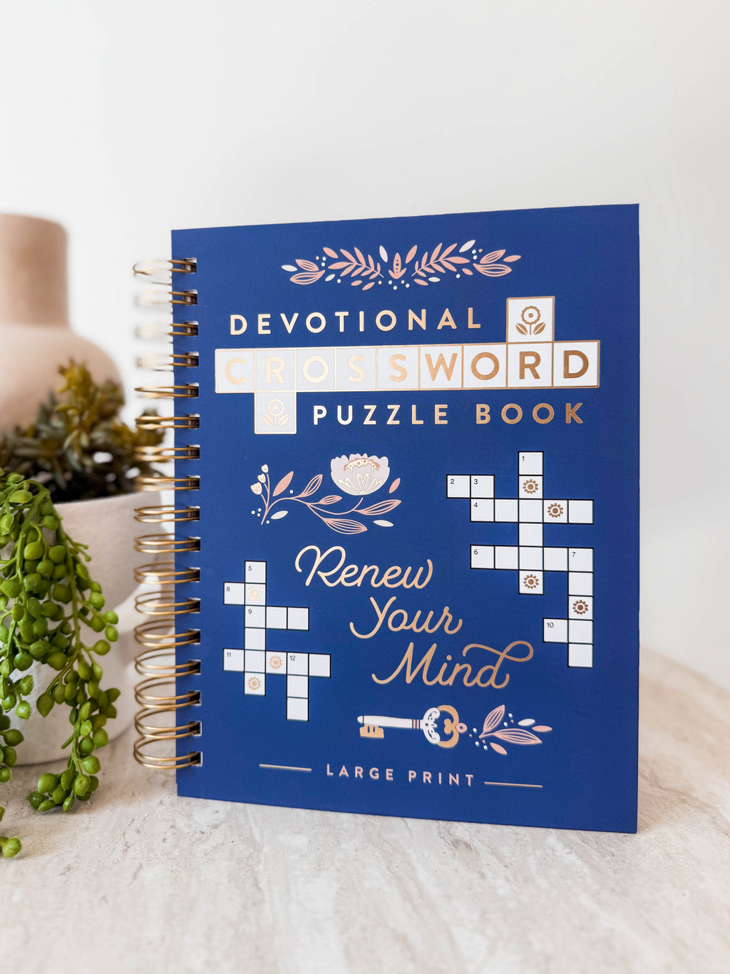 Devotional Crossword Puzzle Book Renew Your Mind IKT