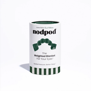 Weighted Sleep Mask - Resort Collection Green Cabana - nodpod