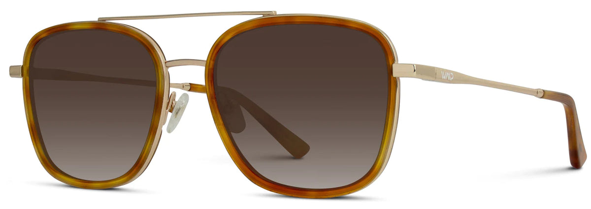 Mandi WMP Sunglasses-Sunset Tort. Frame/Gradient Brown Lens