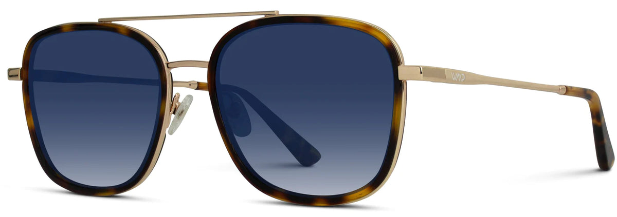 Mandi WMP Sunglasses-Brown Tort. Grame/Gradient Blue Lens