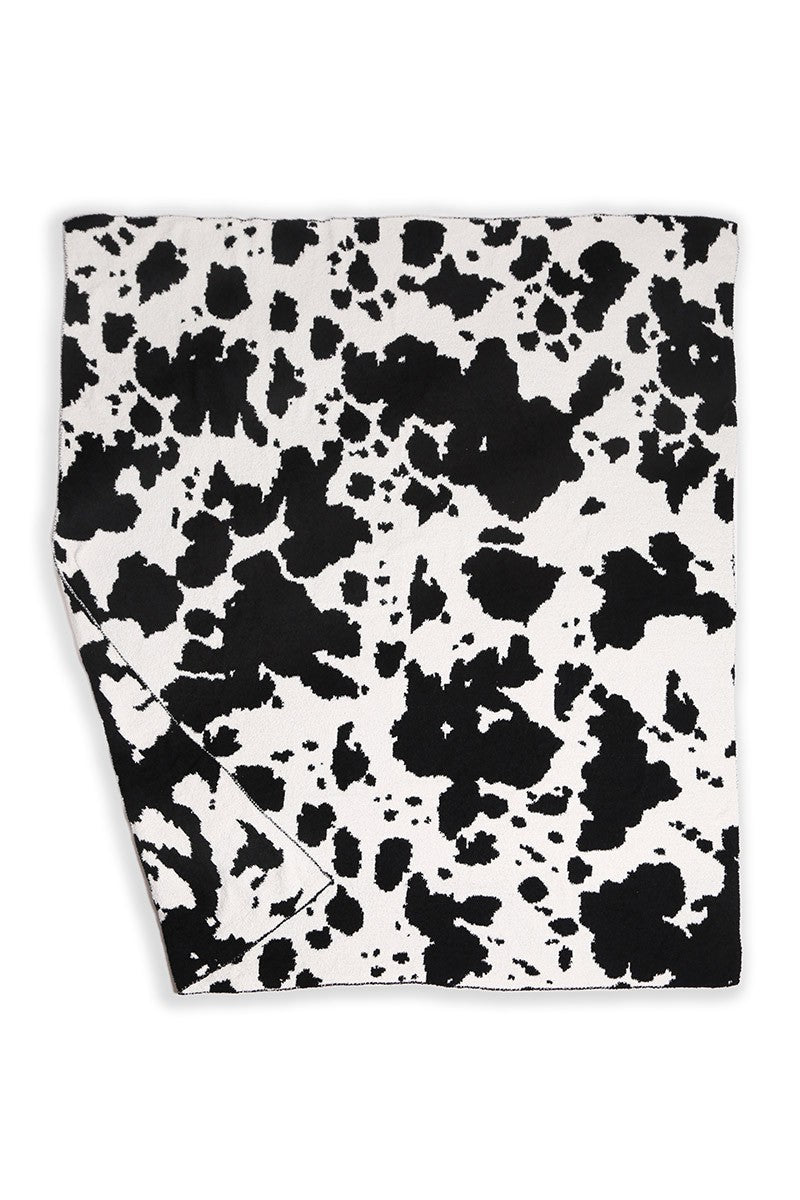 Cow Throw Blanket