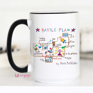 Battle Plan Home Alone Christmas Mug