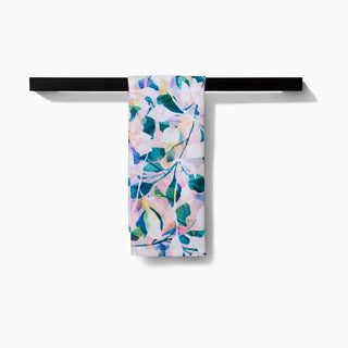 Painted Foliage Tea Towel-Geometry