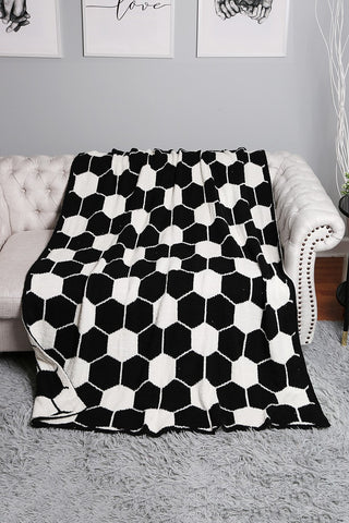 Soccer Ball Throw Blanket