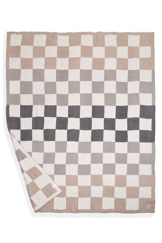 Multi Color Checkered Throw Blanket