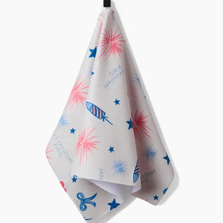 Freedom Tea Towel-Geometry