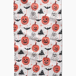 Halloween Is Here Tea Towel-Geometry