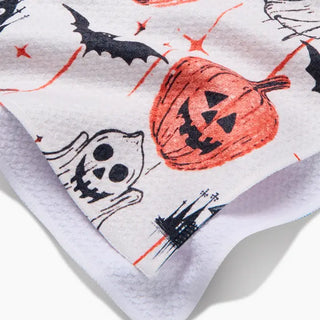 Halloween Is Here Tea Towel-Geometry