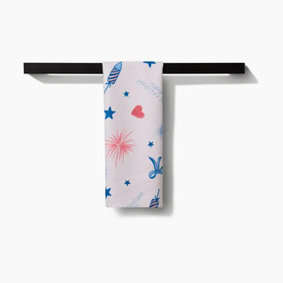 Freedom Tea Towel-Geometry