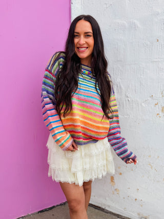 Ruthie Striped Sweater