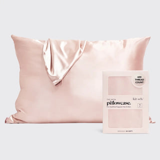 Satin Pillowcase-Blush