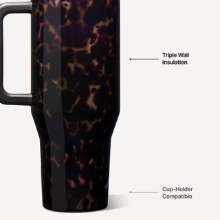 HydroJug 32oz Traveler-Mocha Tortoise