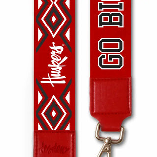 Nebraska Huskers Wide Purse Strap