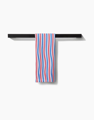 Bravery Tea Towel-Geometry