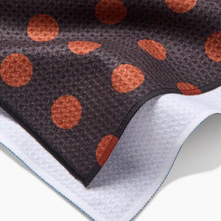 Cocoa Dots Tea Towel-Geometry