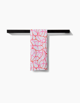 Bubble Abstract Tea Towel-Geometry