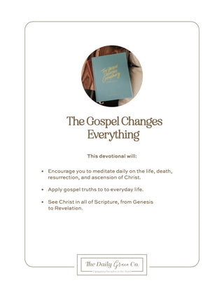 The Gospel Changes Everything | 365-Day Devotional