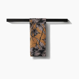 Stay Saffron Tea Towel-Geometry