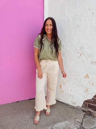Ellen Gingham Top