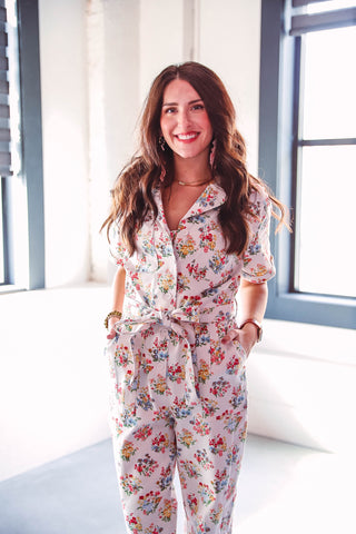 Sawyer Floral Jumpsuit