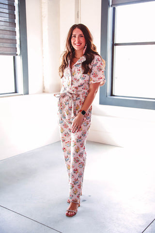 Sawyer Floral Jumpsuit