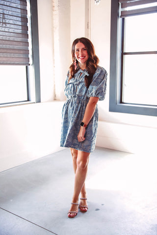 Vivien Denim Mini Dress