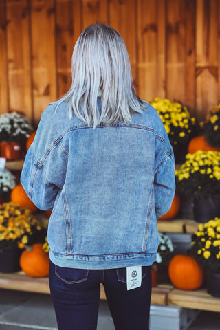 Naomi Sherpa Denim Jacket