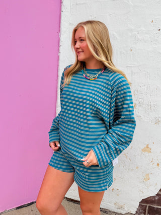 Theo Striped Set