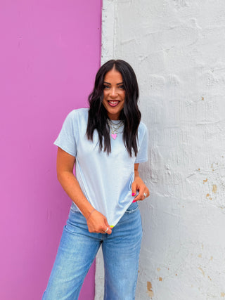 Grab & Go Tee-Light Blue