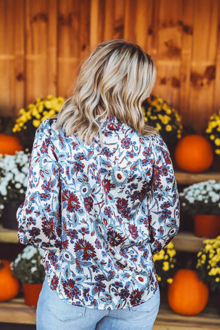 Rachel Floral Top