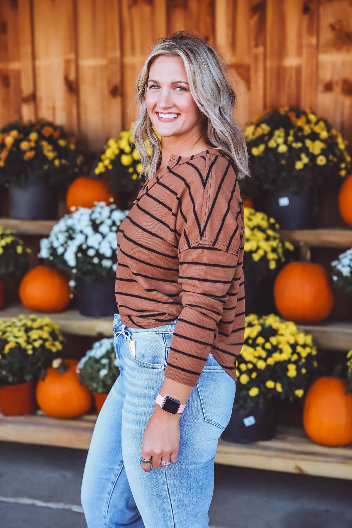 Aria Striped Top