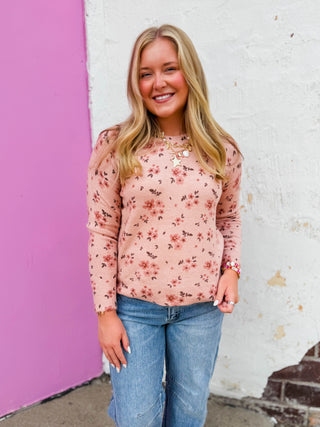 Rosalie Floral Sweater