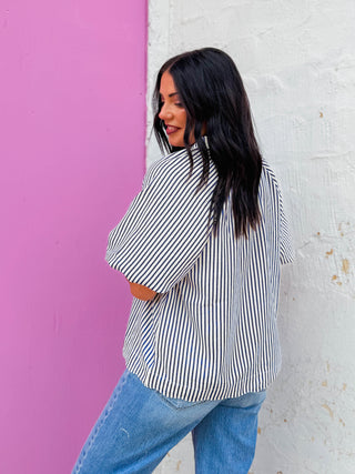 Jory Striped Top