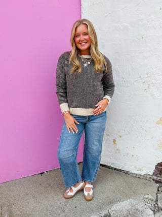 Marlie Sweater-Chocolate