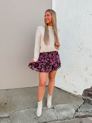 Belle Floral Skirt