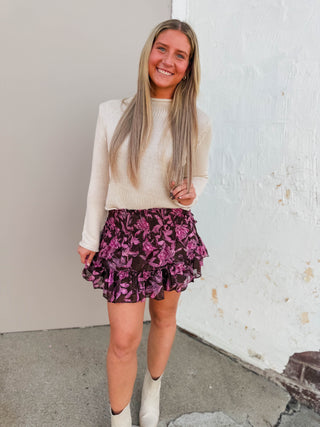 Belle Floral Skirt