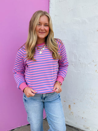 Sweet Stripes Pullover
