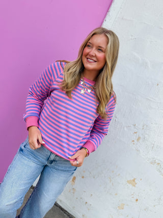 Sweet Stripes Pullover