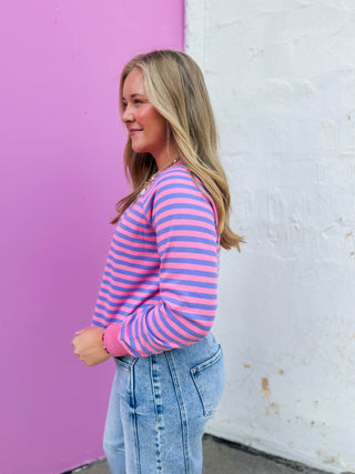 Sweet Stripes Pullover