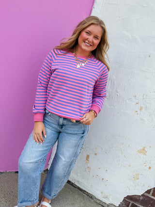 Sweet Stripes Pullover