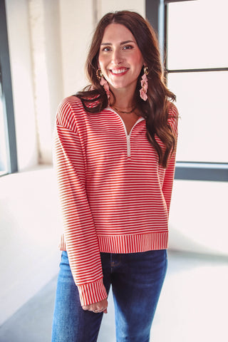 Margo Striped Pullover