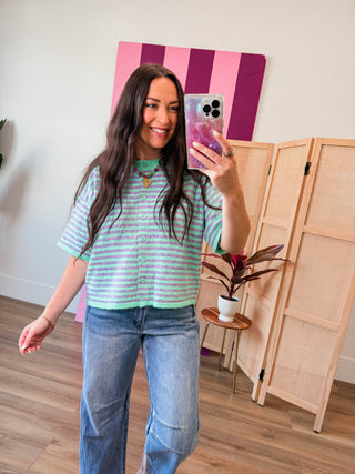 Reagan Striped Sweater