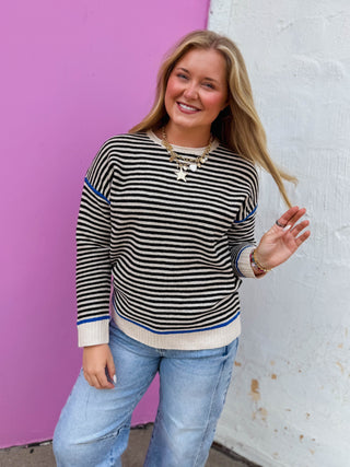 Carson Striped Sweater