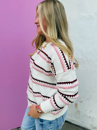 Gracyn Striped Sweater