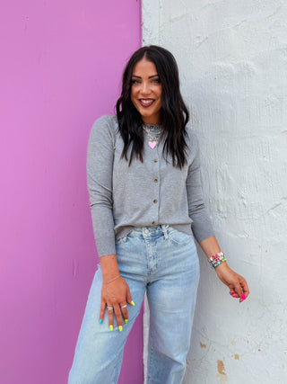 Jana Cardigan-H. Grey
