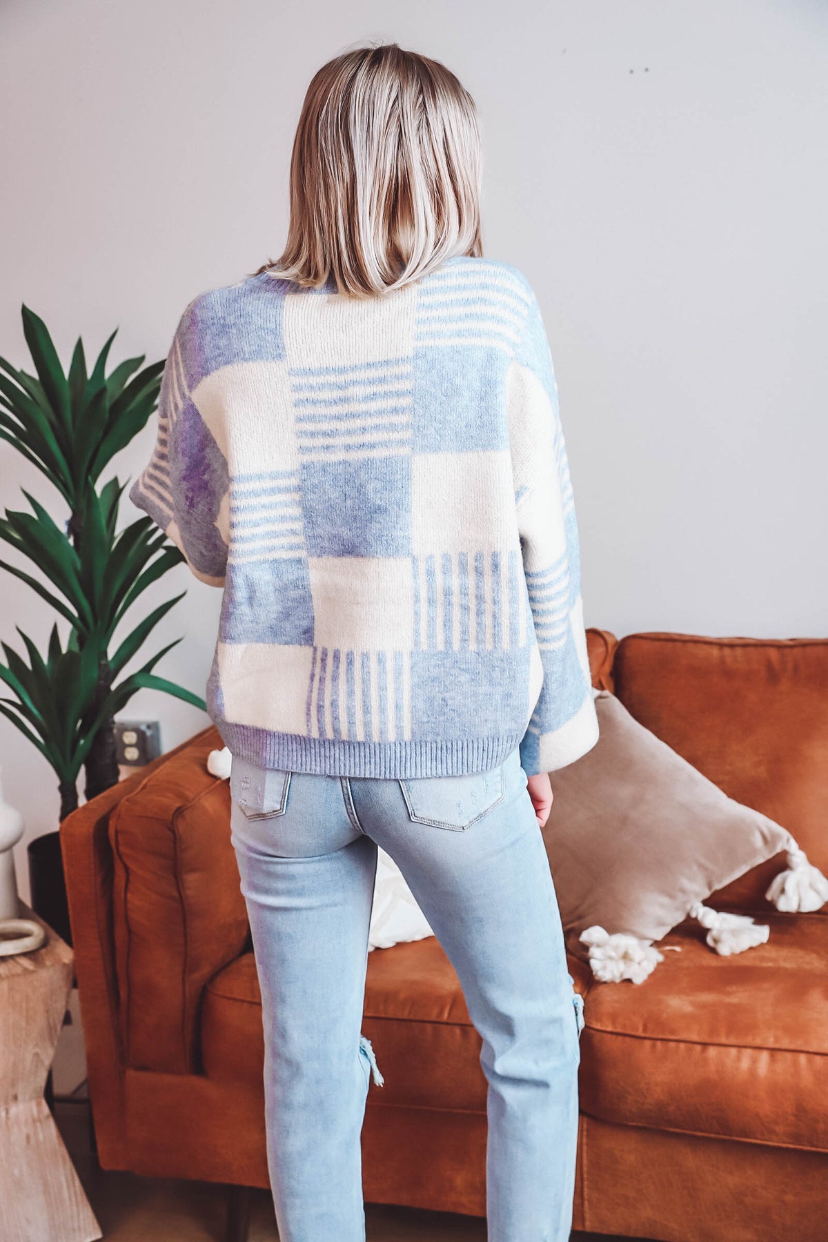Karson Checkered Sweater