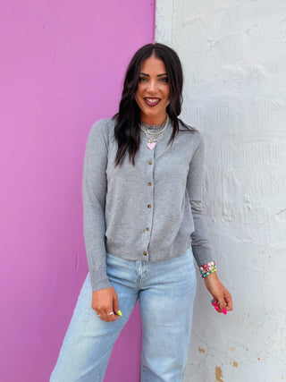Jana Cardigan-H. Grey