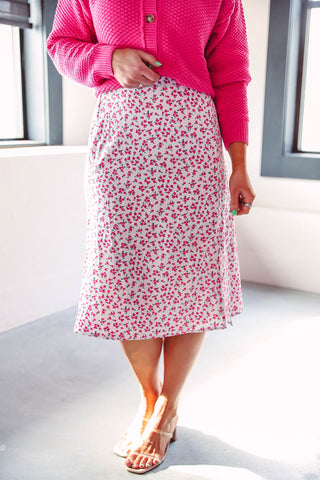 Sadie Floral Midi Skirt