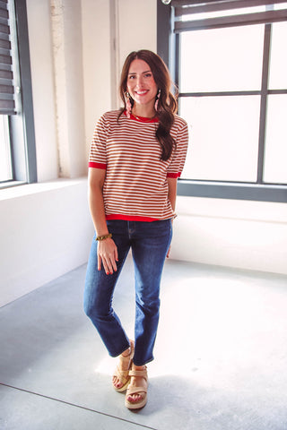 Karissa Striped Top