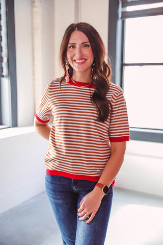 Karissa Striped Top